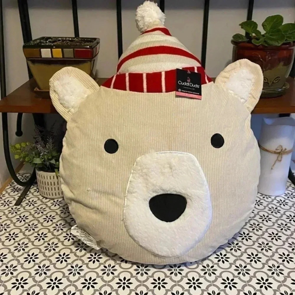 Cuddle Duds Polar Bear Throw Pillow